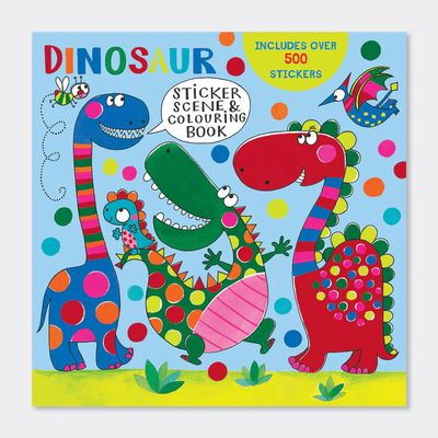 Sticker Scene Book - Dinosaur