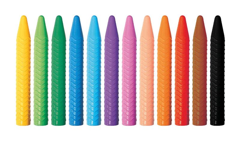 HAKU YOKA 12 SPIRAL CRAYONS