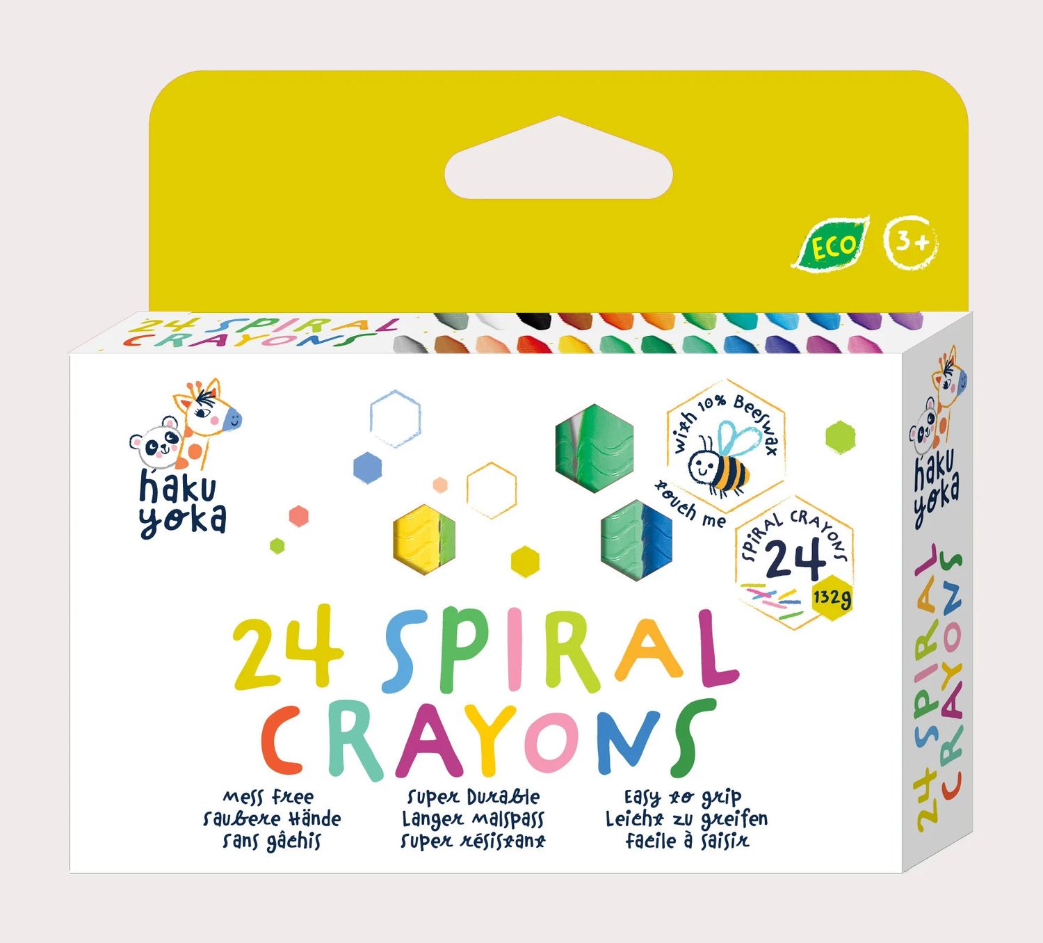 HAKU YOKA 24 SPIRAL CRAYONS