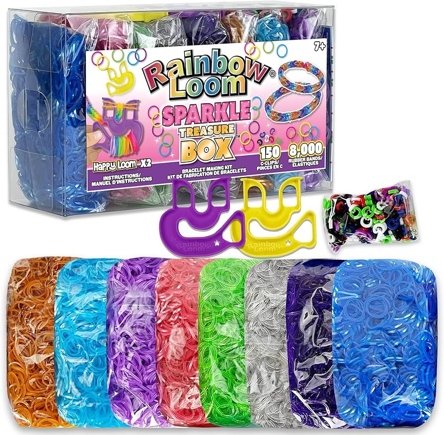 Rainbow Loom Sparkle Treasure Box