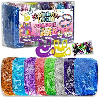 Rainbow Loom Sparkle Treasure Box