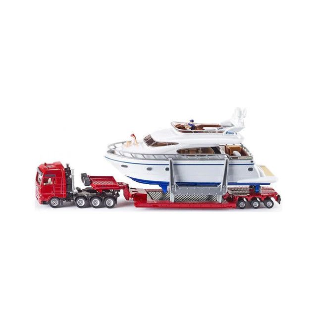 Siku Heavy Haulage Transporter with Yacht