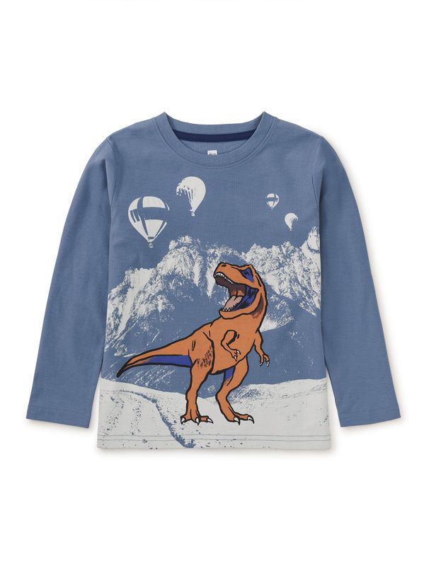 Trex &amp; Mountains Graphic Tee