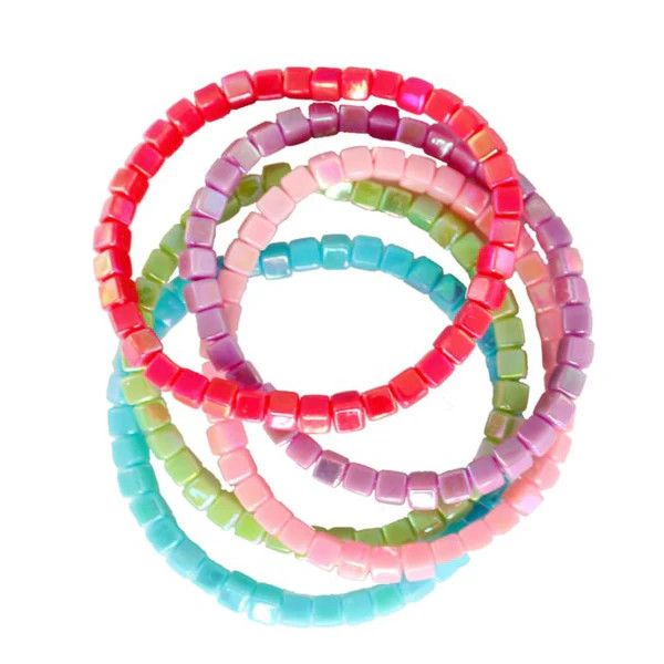 Tints Tones Rainbow Bracelet Set