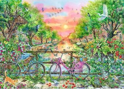Ravensburger 1000 PCS  Dreamy Bikes in Amsterdam