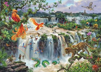 Ravensburger 1000 PCS  Fantastic Waterfall of Iguazu