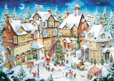 Ravensburger 1000 PCS  Christmas Village