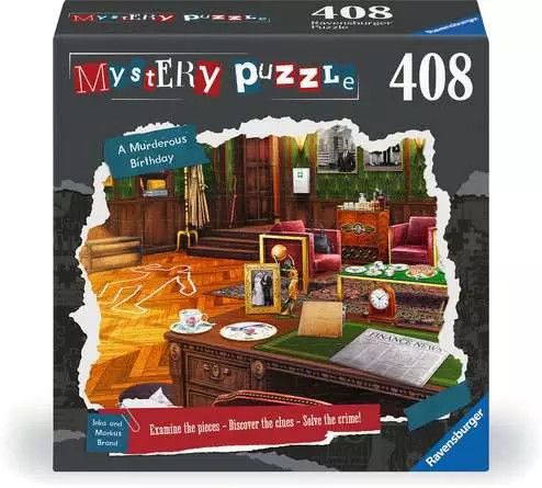 Ravensburger Mystery Puzzle  The Case of a Murderous Birthday