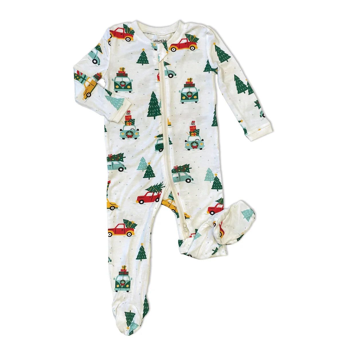Bamboo Footies w/2 Way zipper 