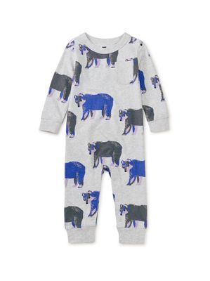 Long Sleeve Pocket Baby Romper
