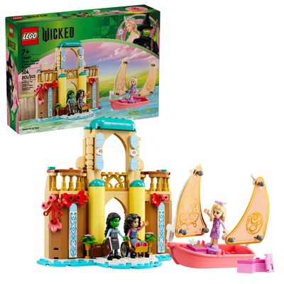 Lego Glinda, Elphaba &amp; Nessarose at Shiz University