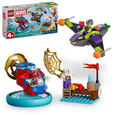 Lego Spidey vs. Green Goblin