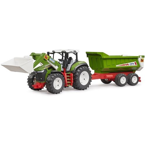 ROADMAX Tractor with Front Loader and Dump Trailer