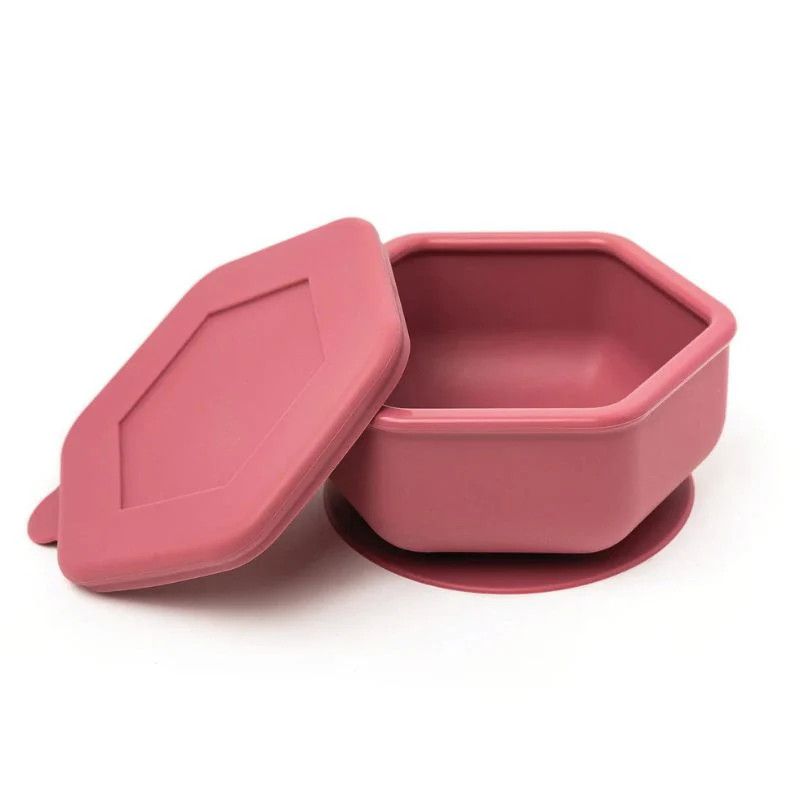 Tiny Twinkle - Silicone Bowl - Burgundy