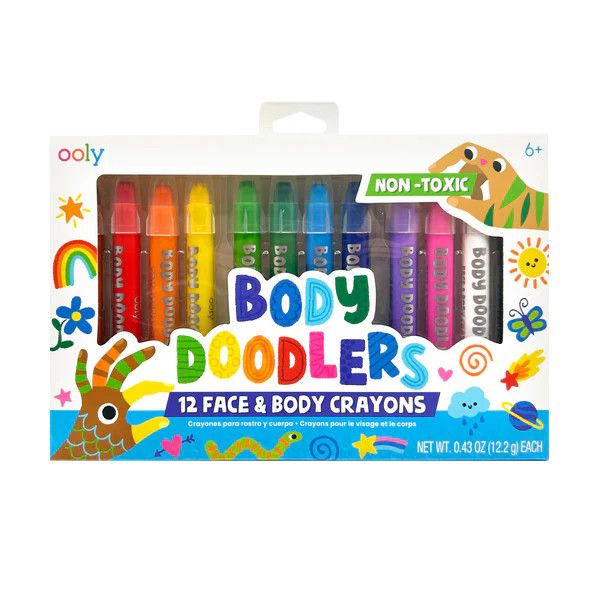 Body Doodlers Face &amp; Body Crayons