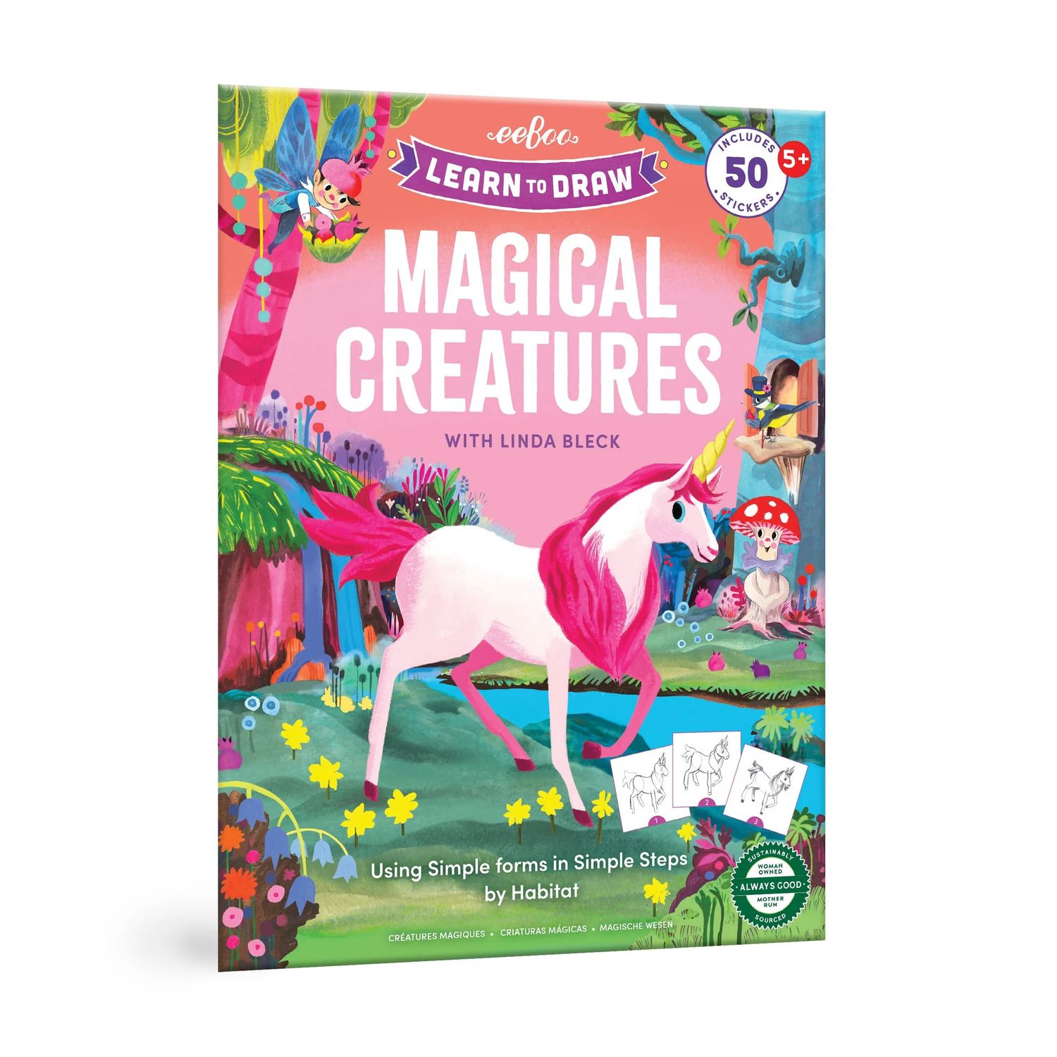 eeboo Learn to Draw Magical Creatures