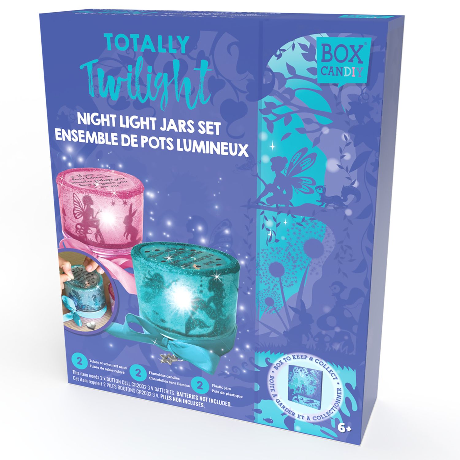 BOX CANDIY: TOTALLY TWILIGHT - NIGHT LIGHT JARS SET