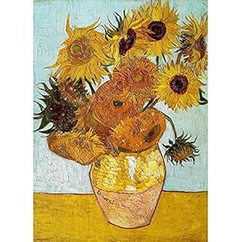 Clementoni 1000 pcs. Museum: VAN GOGH - SUNFLOWERS