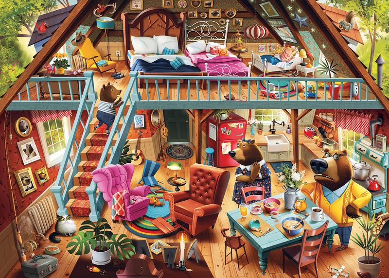 Ravensburger 1000PCS Goldilocks Gets Caught