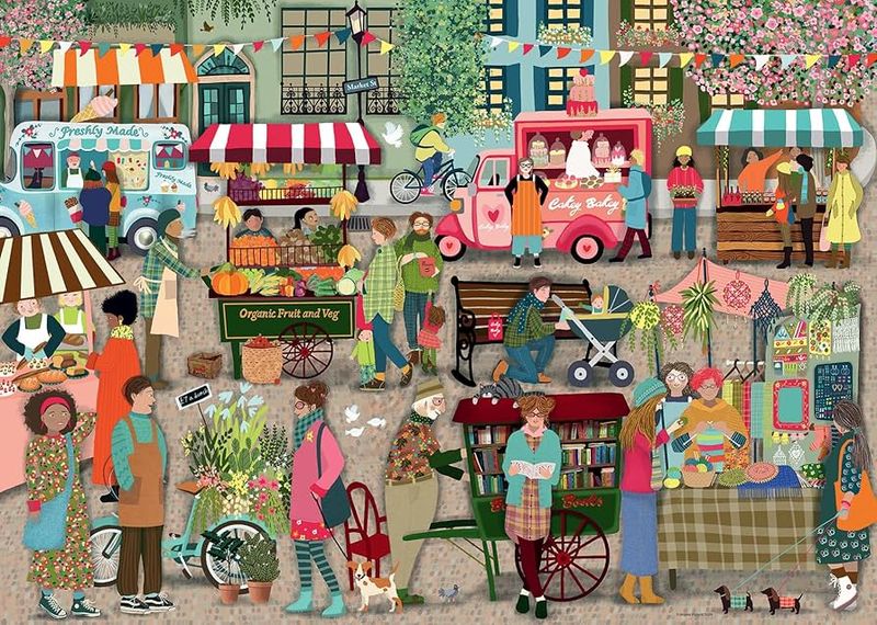 Ravensburger 1000 PCS Street Market