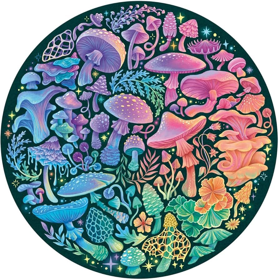 Ravensburger 500 PCS Circle of colours- Mushrooms