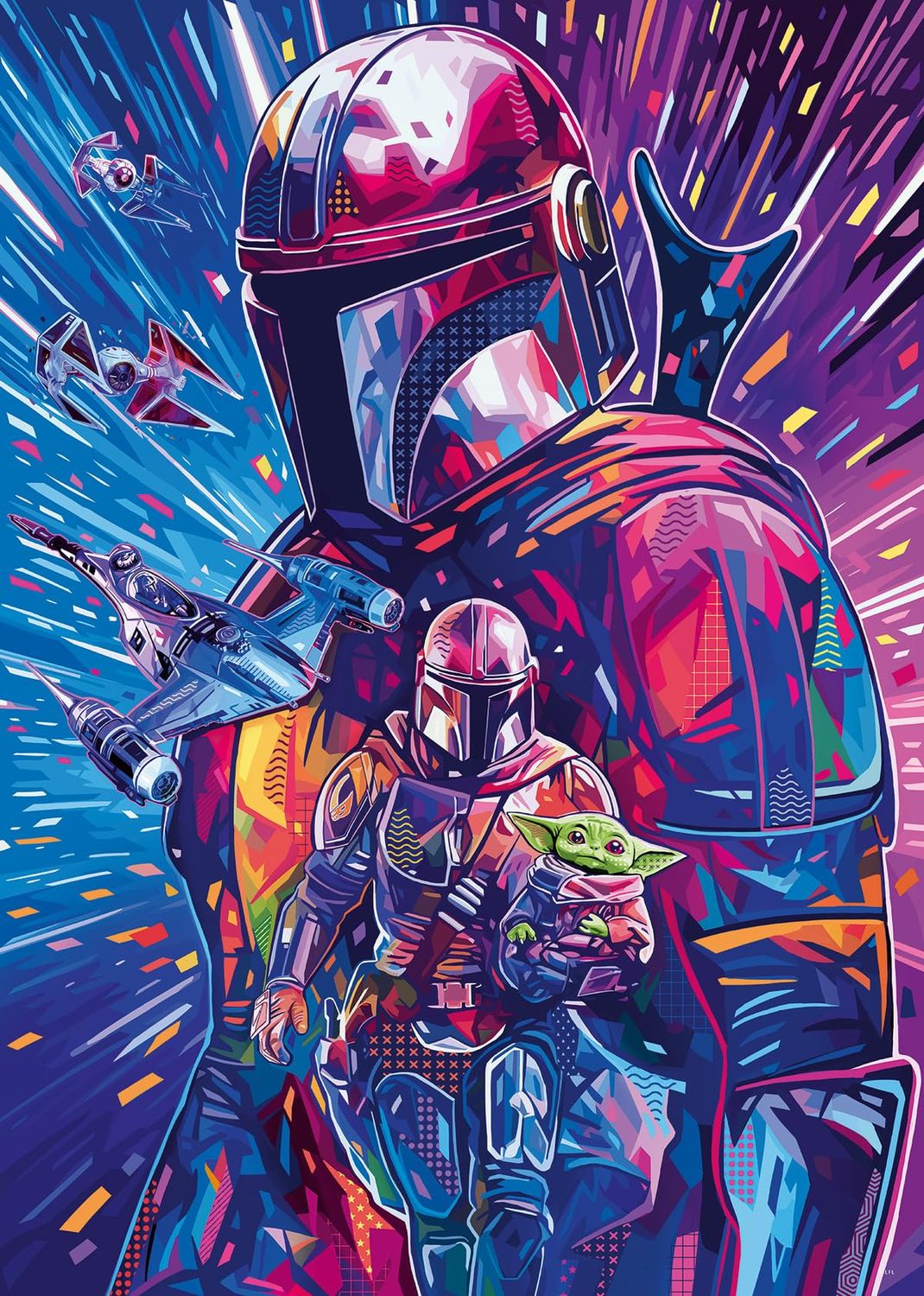 Ravensburger 500PCS Star Wars the Mandalorian