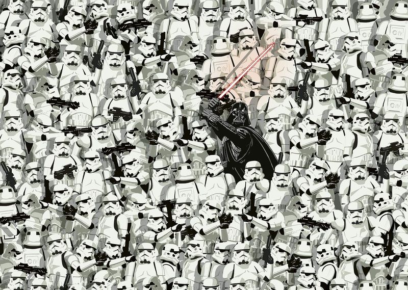 Ravensburger 1000PCS Challenge Puzzle Star Wars