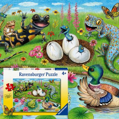 Ravensburger 60 PCS Hello Hatchlings