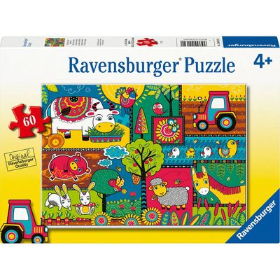 Ravensburger 60 PCS A Day at the Farm