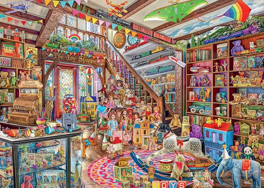 Ravensburger 1000 PCS Fantasy Toy Shop