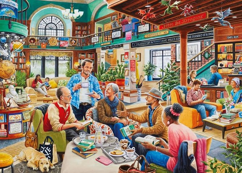 Ravensburger 1000 PCS Turn the Page Bookshop
