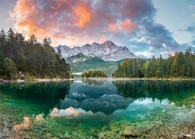 Ravensburger 1000 PCS Zugspitze at the Eibsee Germany