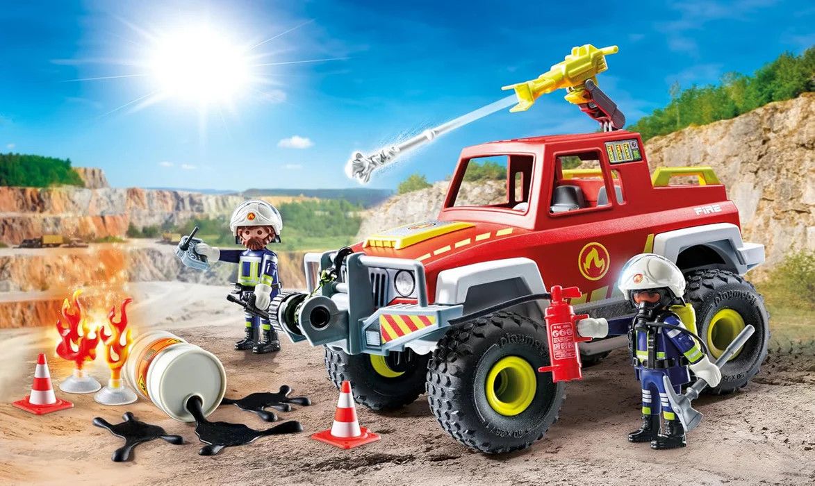 Playmobil Firefighting Quad