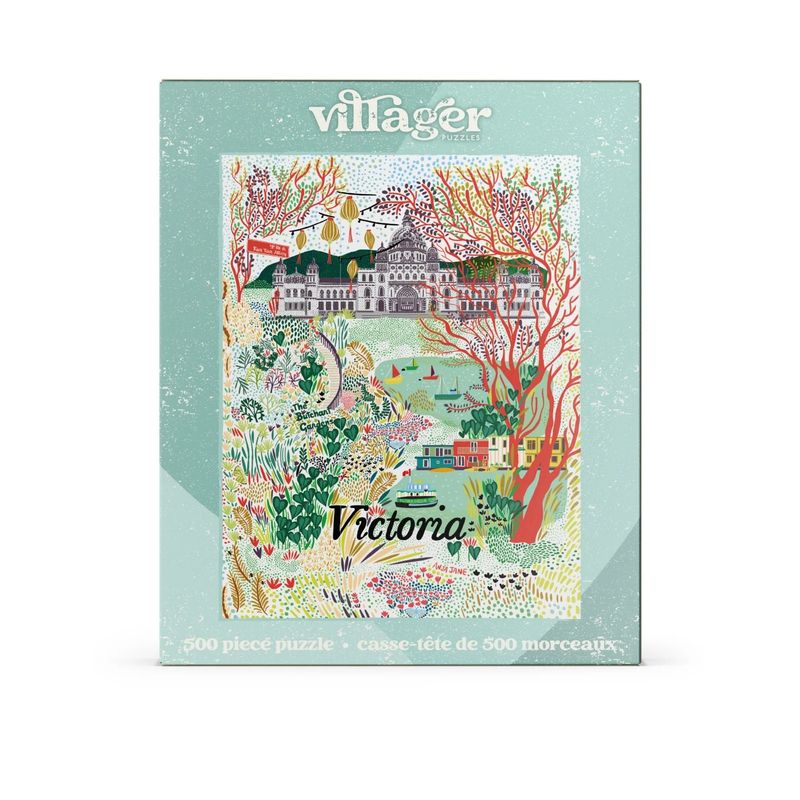 Victoria Sightseeing 500-Piece Puzzle | Designed in Canada |