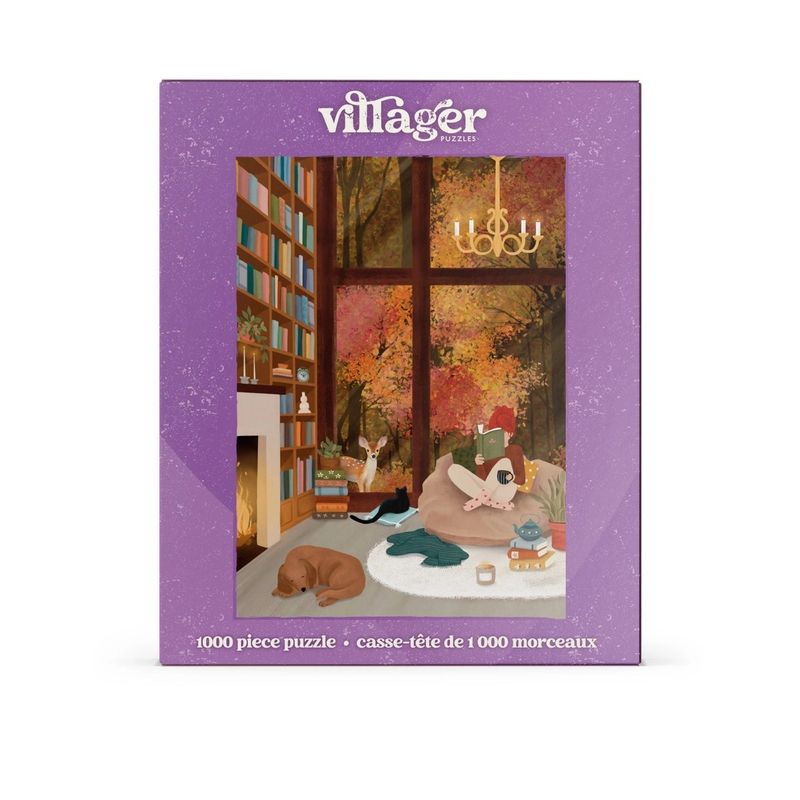 Dream Library 1000-Piece Puzzle | Designed in Alberta Canada |