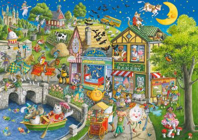Ravensburger 1000 PCS Mother Gooseville