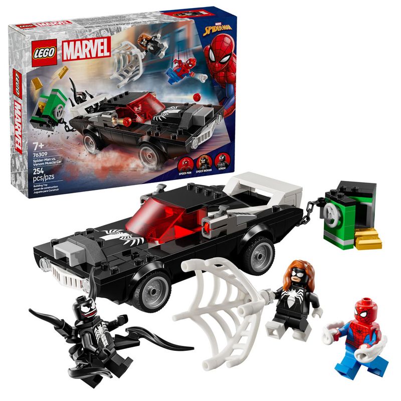 Lego Spider-Man vs. Venom Muscle Car