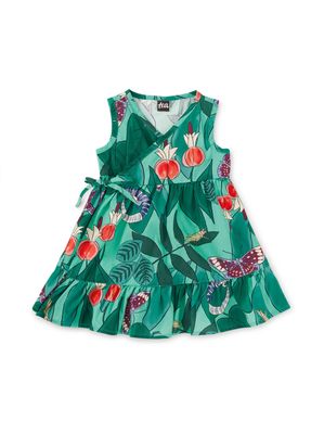 Sleeveless Wrap Dress