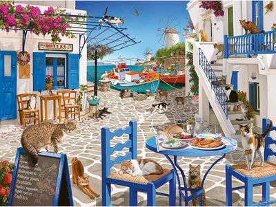Ravensburger 1500 PCS Cats of Mykonos