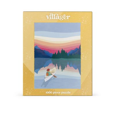 Sunrise Paddle | 1000-Piece Puzzle for Adults | Designed in Canada