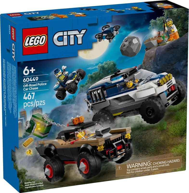 LEGO® City Off-Road Police Car Chase