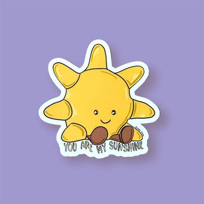You Are My Sunshine Vinyl Sticker