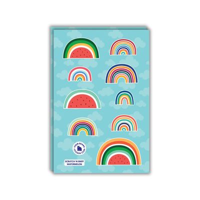 Scratch and Sniff Watermelon Rainbow