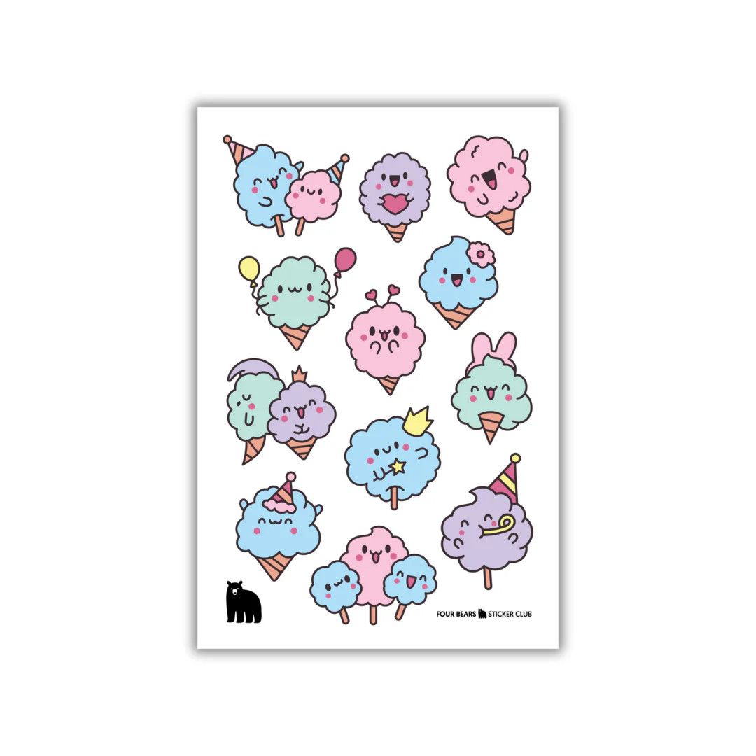 Fuzzy Cotton Candy