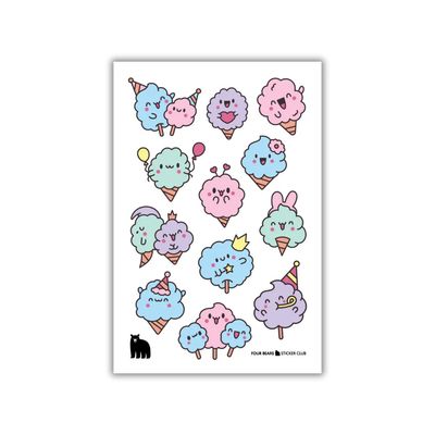 Fuzzy Cotton Candy