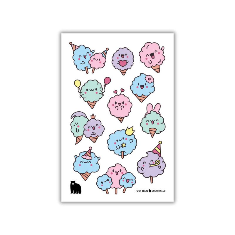 Fuzzy Cotton Candy