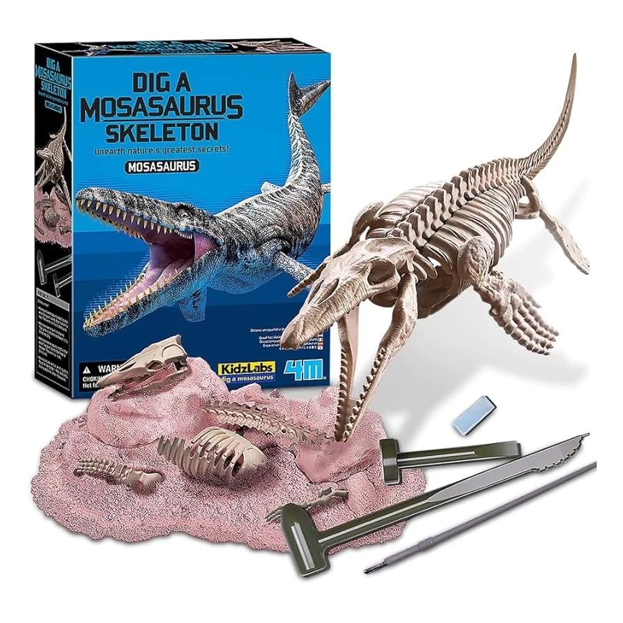 4M Science Dig a Mosasaurus Skeleton