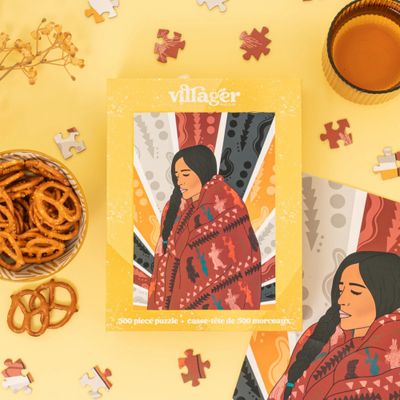 Matriarch Blanket | 500-Piece Puzzle for Adults | Designed in Canada by Jadyn Williams