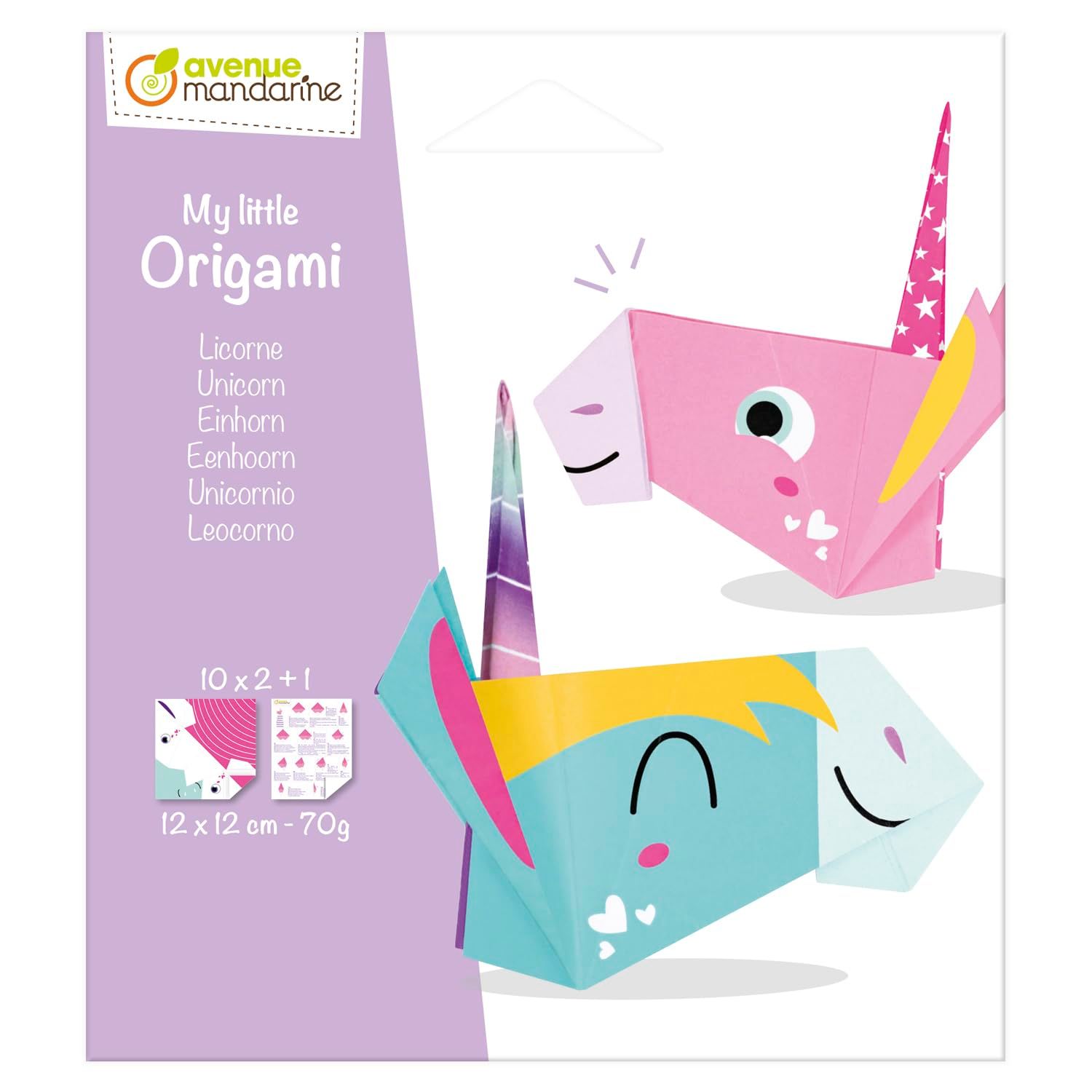 Origami Kit Unicorn 20 Sheets