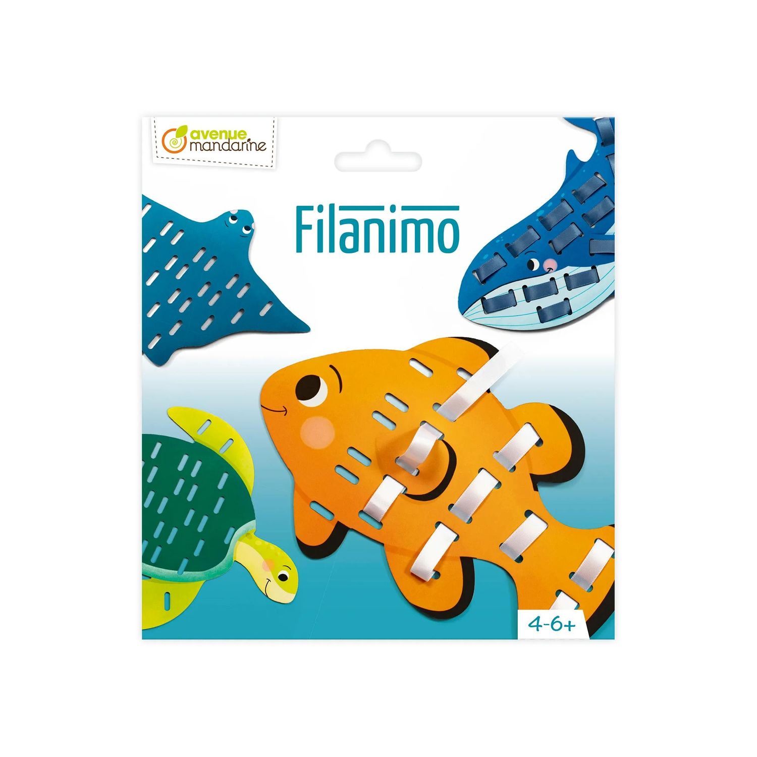 Ribbon weaving, marine animals